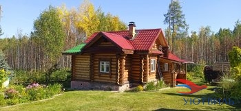 Бревенчатый дом в СНТ Ветеран в Ирбите - irbit.yutvil.ru